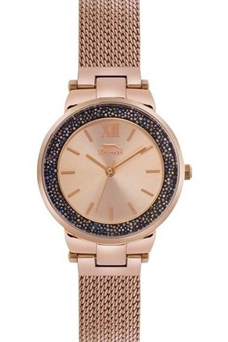 Slazenger Damen Uhr Edelstahl Webrappelin