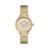 Slazenger Damen-Uhr Edelstahl & Korund