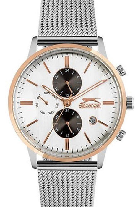 Slazenger Herrenuhr SL.09.1785.2.01 mit Canvas Armband