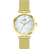 Slazenger Damen Uhr mit Geflochtenem Armband