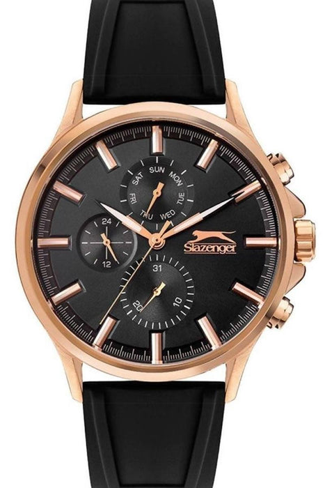 Slazenger Herren Uhr – Silikonarmband & Quarzwerk