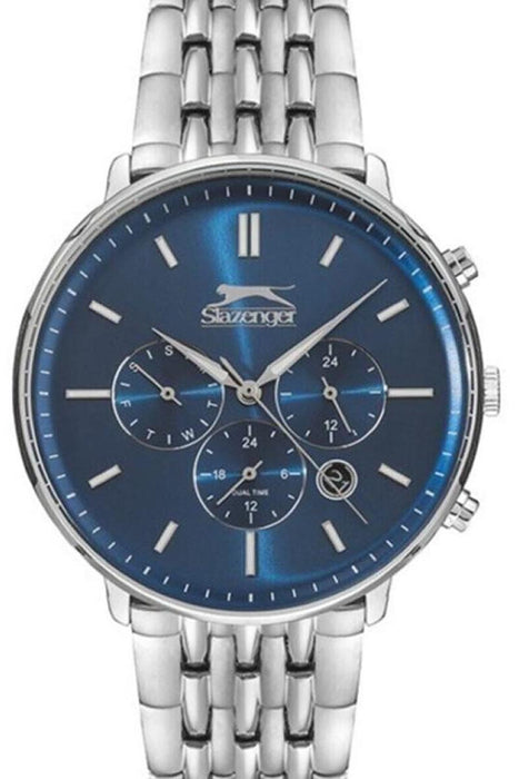 Slazenger Herren Uhr Edelstahl & Quarz