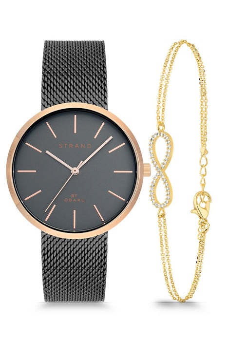 Obaku Damen Uhr S700LXVJMJ Edelstahl