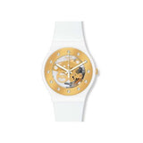 Swatch SUOZ148 Damen Uhr mit Silikonarmband