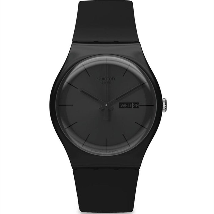 Swatch SUOM702 Herrenuhr Edelstahl