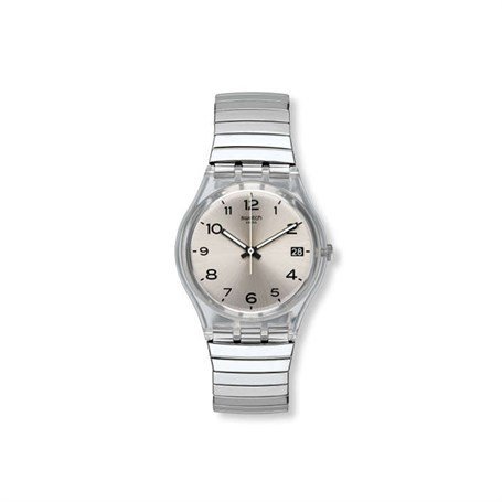 Swatch GM416A Unisex Uhr Edelstahl Silikon