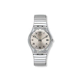 Swatch GM416A Unisex Uhr Edelstahl Silikon