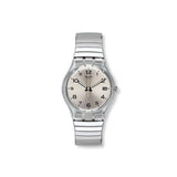 Swatch GM416B Damen Uhr Edelstahl Silber