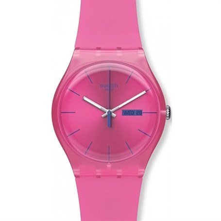 Swatch SUOP700 Damen Uhr mit Kunststoffarmband