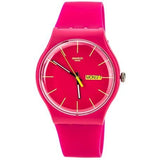 Swatch SUOR704 Damen Uhr mit Silikonarmband
