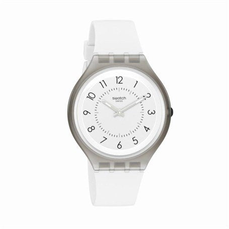 Swatch SVUM101 Unisex Uhr mit Silikonarmband