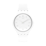 Swatch SKINSNOW SVUW101 Damen Uhr mit Silikonarmband