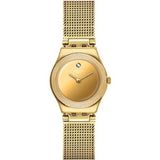 Swatch YSG167M Damen Uhr lumineszierendes Sand Design