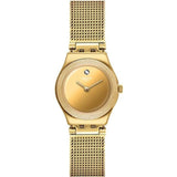 Swatch YSG167M Damen Uhr - Lumineszierender Sand Design