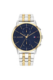 Tommy Hilfiger Herren Uhr TH1710432 mit Lederarmband