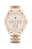 Tommy Hilfiger Damen Uhr Roségold Edelstahl