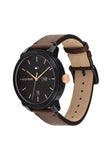 Tommy Hilfiger TH1791748 Herrenuhr Leder Braun 44 mm – Elegantes Accessoire