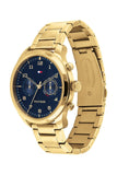 Tommy Hilfiger TH1791783 Herrenuhr 44 mm Blaues Zifferblatt