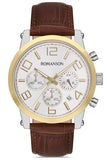 ROMANSON TL0334HM1CAS1G Herrenuhr Edelstahlarmband