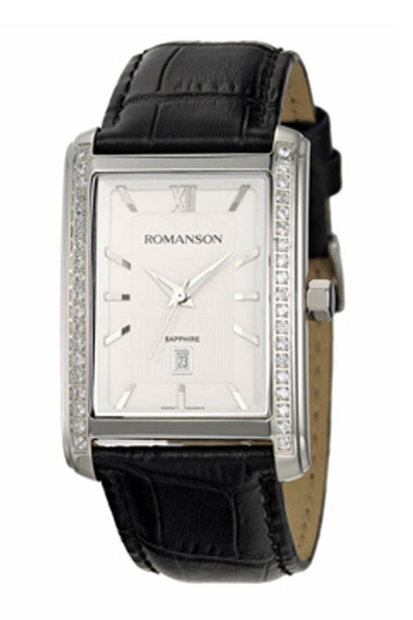 ROMANSON TL2625QM1WA12W Herrenuhr Edelstahlband