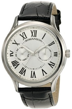 Romanson TL3204FM1WAS2W Herrenuhr Edelstahl