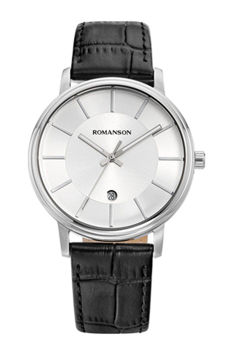 ROMANSON TL4259MM1WBS2W Herrenuhr Edelstahl