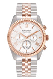 Romanson Herrenuhr Edelstahl Chronograph