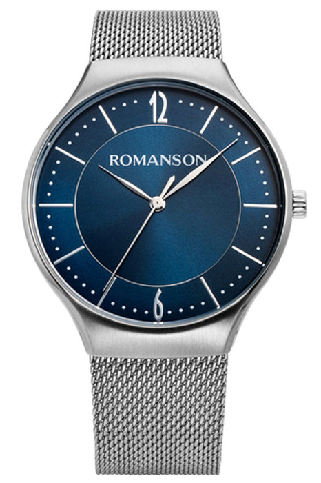 Romanson TM9A18MMWWA42W Herrenuhr mit Edelstahlgehäuse
