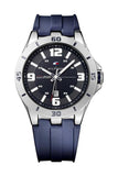 Tommy Hilfiger Herren Uhr TH1791062 mit Lederarmband