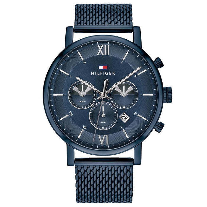 Tommy Hilfiger Herrenuhr TH1710397 mit Lederarmband