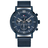 Tommy Hilfiger Herrenuhr TH1710397 mit Lederarmband