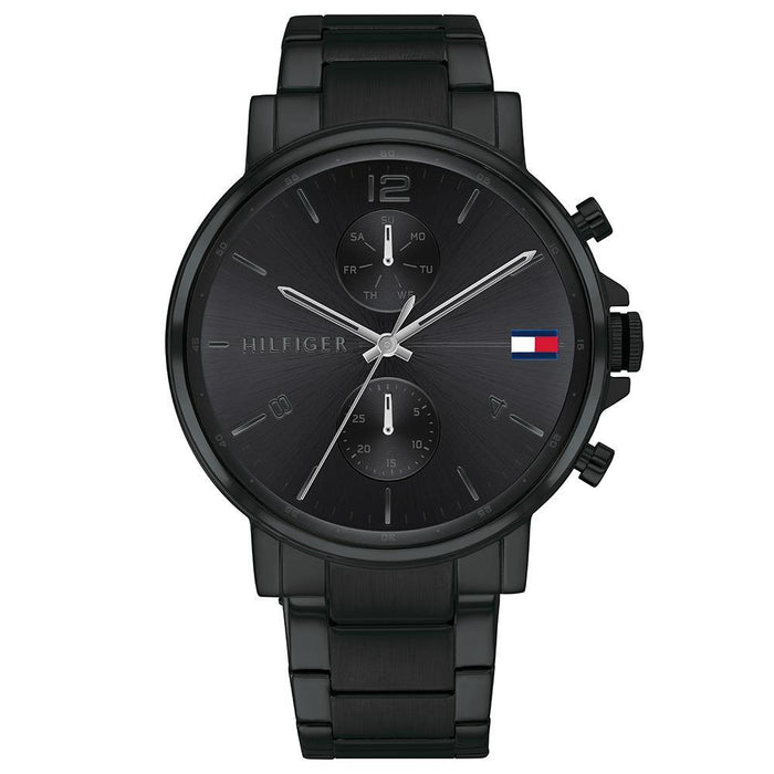 Tommy Hilfiger Herrenuhr TH1710414 blaues Zifferblatt