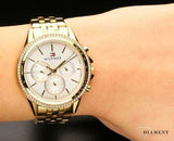 Tommy Hilfiger TH1781977 Damen Uhr – 38 mm, Goldfarben – Neu mit Garantie