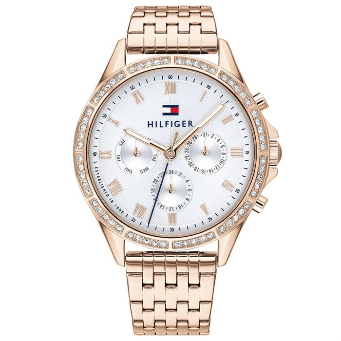 Tommy Hilfiger Damen Uhr Roségold 40mm