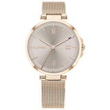 Tommy Hilfiger Damen Uhr TH1782208 – Edelstahl & Leder