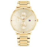Tommy Hilfiger Damen Uhr TH1782297 – Edelstahl & Leder