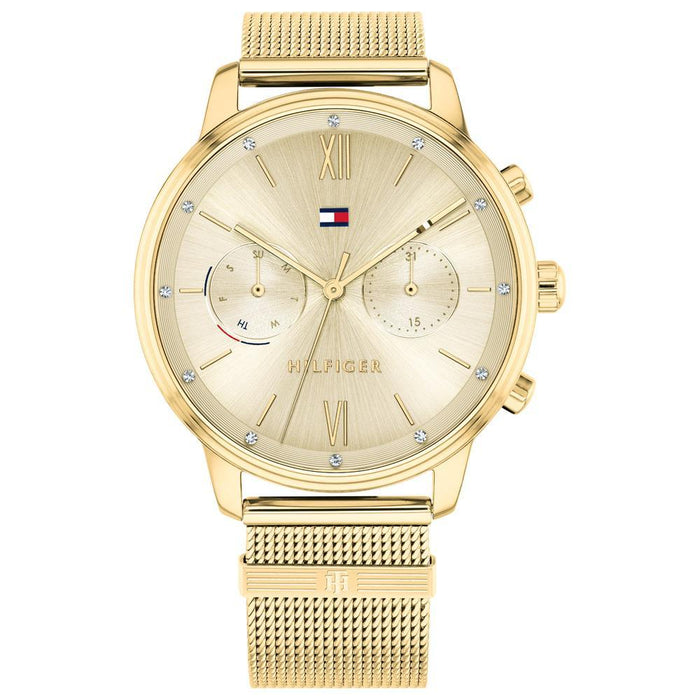 Tommy Hilfiger Damen Uhr TH1782302 Edelstahlarmbanduhr