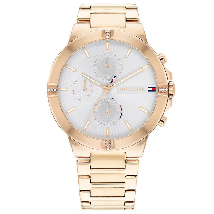 Tommy Hilfiger Damen Uhr TH1782331 mit Lederarmband