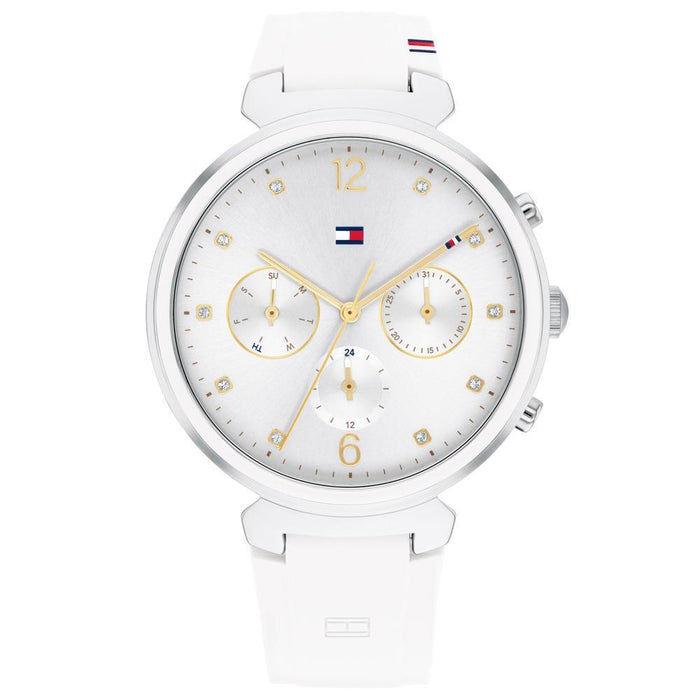 Tommy Hilfiger Damen Uhr Edelstahl Quarzwerk
