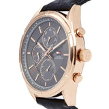 Tommy Hilfiger Herren Uhr TH1791125 - Klassisches Design mit Garantie