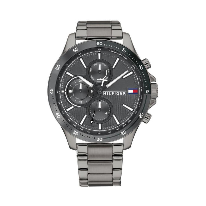 Tommy Hilfiger Herrenuhr TH1791719 – Edelstahl & Elegant