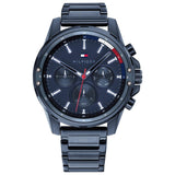 Tommy Hilfiger Herrenuhr TH1791789 – Edelstahl & Leder