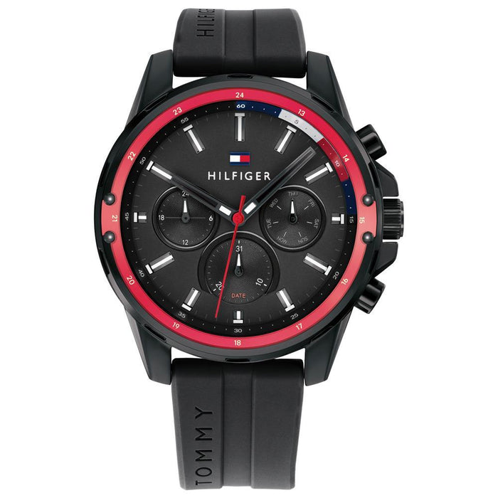 Tommy Hilfiger Herrenuhr TH1791793 – Blaues Zifferblatt