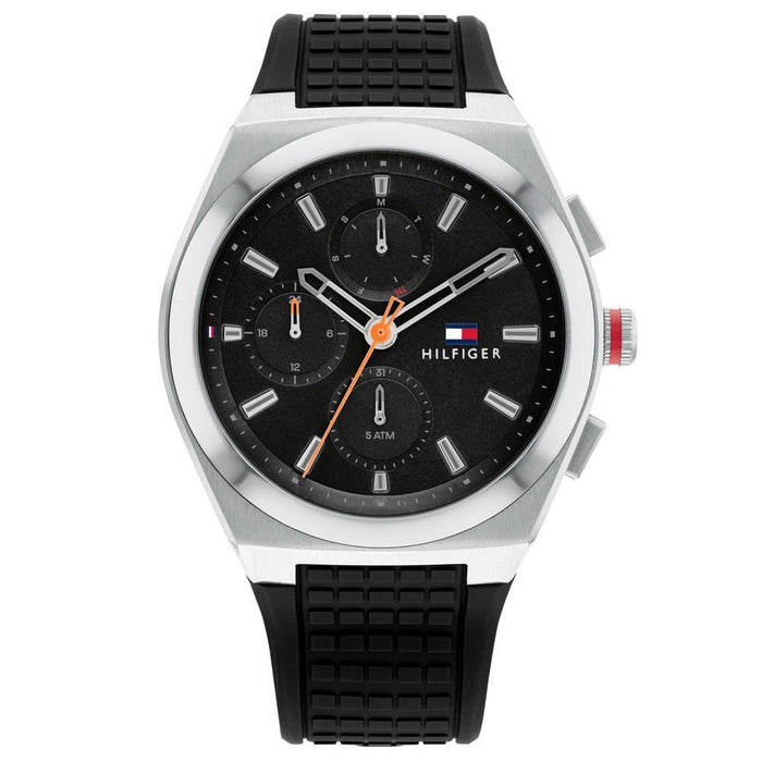 Tommy Hilfiger Herrenuhr TH1791898 Chronograph Edelstahl