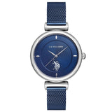 U.S. Polo Assn. Herrenuhr - Edelstahlarmband & Quarzwerk