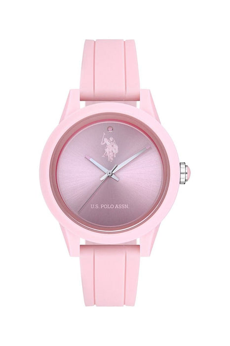 U.S. Polo Assn. Damen Uhr – Edelstahl & Leder