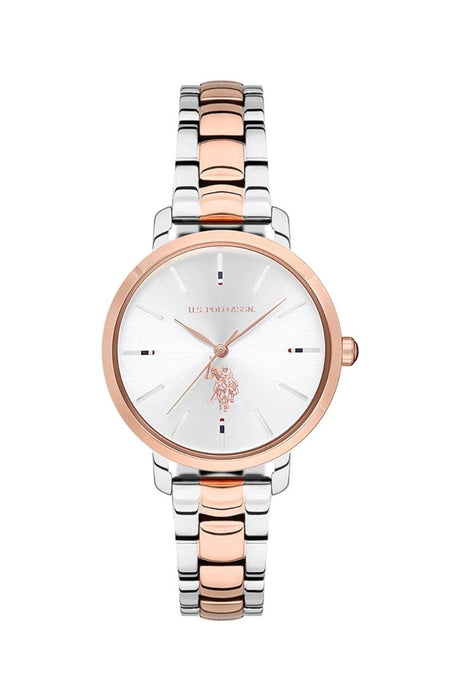 U.S. Polo Assn. Damen Uhr – Elegantes Edelstahlgehäuse