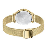 Versace VRSCVE8100619 Damenuhren – 36 mm Saphirglas & Goldfarben