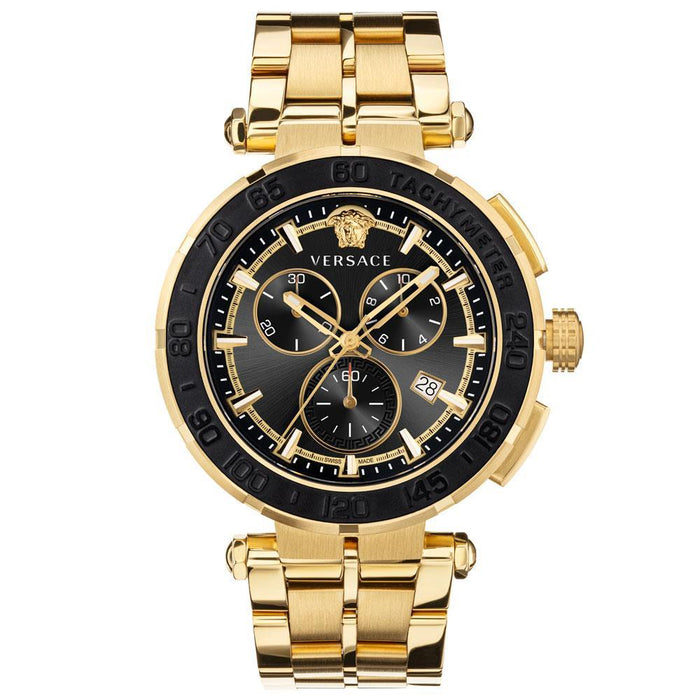 Versace Herrenuhr Vrscvepm00720 – Goldfarbenes Edelstahlgehäuse