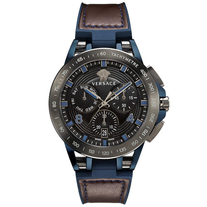 Versace Herrenuhr VRSCVERB00218 Edelstahl Chronograph